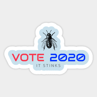 The Vote The Fly Sticker